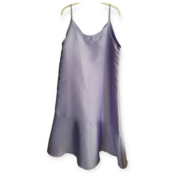 Petal & Pup Lavender Satin Midi Dress XL - Picture 6 of 12